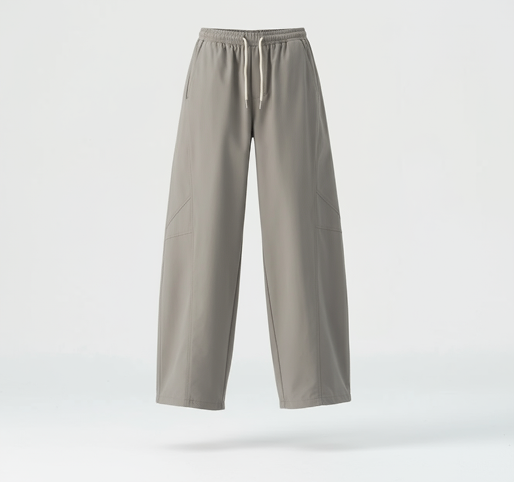 Men's Wide Leg Drawstring Pants