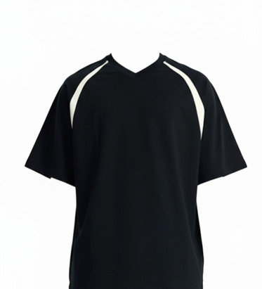 Men's Contrast Half Sleeve T-Shirt