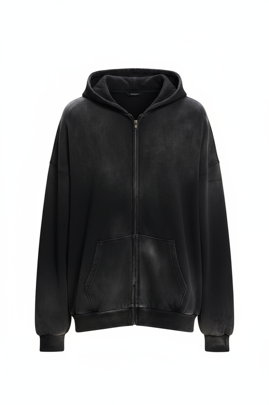 Men's Gradient Zip Up Hoodie